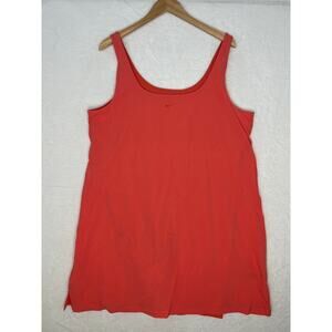 Nike Bliss Luxe Training Workout Dress Coral Pickleball Tennis 2022 sz 1X